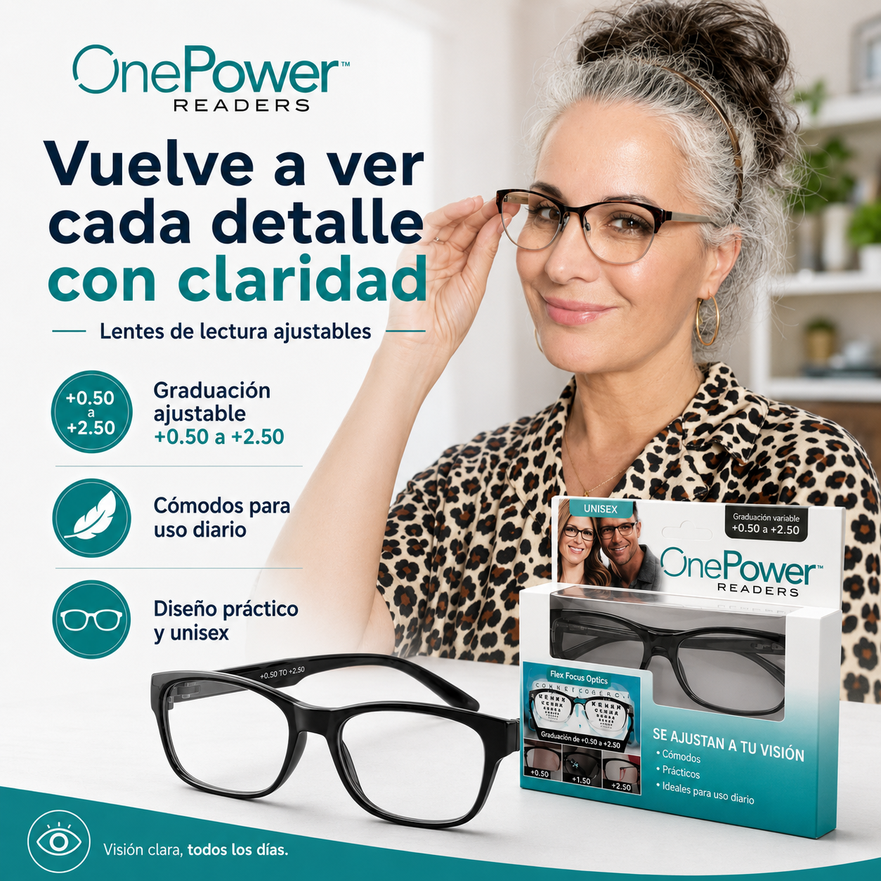 Lente De Lectura Multifocal One Power