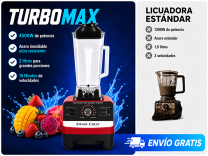 Licuadora Profesional TurboMax