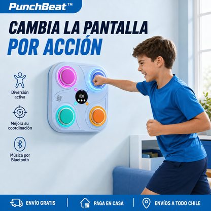 Maquina Boxeo Inteligente Musical Niños